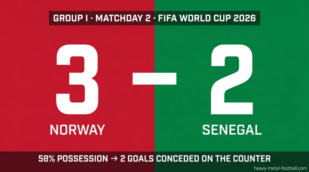 Norway vs Senegal World Cup 2026